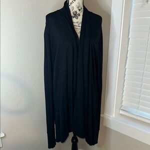 Athleta Black Cardigan Duster